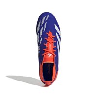 adidas Predator Elite FG Fußballschuh blau/rot 39 1/3