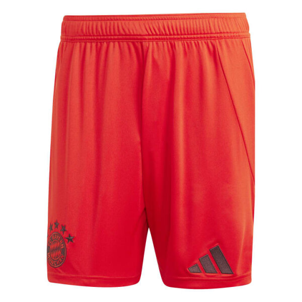 adidas FC Bayern München Heimshorts 2024/25 rot/schwarz S
