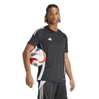adidas Tiro 24 Trainingsoberteil kurzarm schwarz S