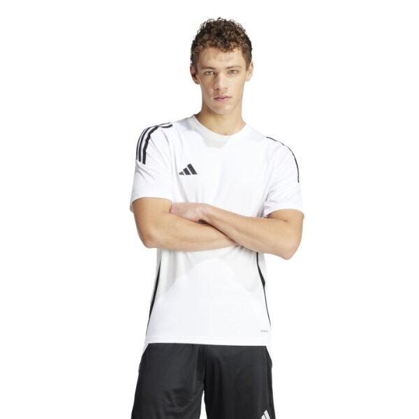 adidas Tiro 24 Trainingsoberteil kurzarm weiß M