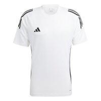 adidas Tiro 24 Trainingsoberteil kurzarm weiß M