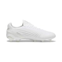 Puma King Ultimate FG/AG Fussballschuh weiß/silber 46