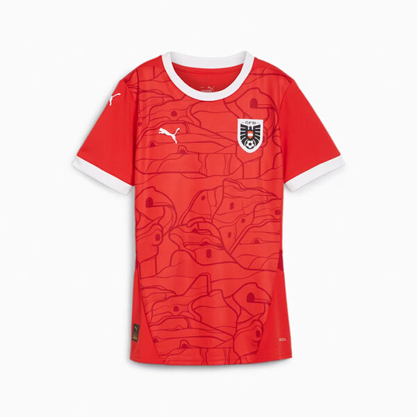 Puma ÖFB Heimtrikot Replica Damen rot/weiß L