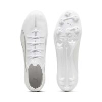 Puma Ultra 5 Ultimate FG/AG Fußballschuh weiß/silber