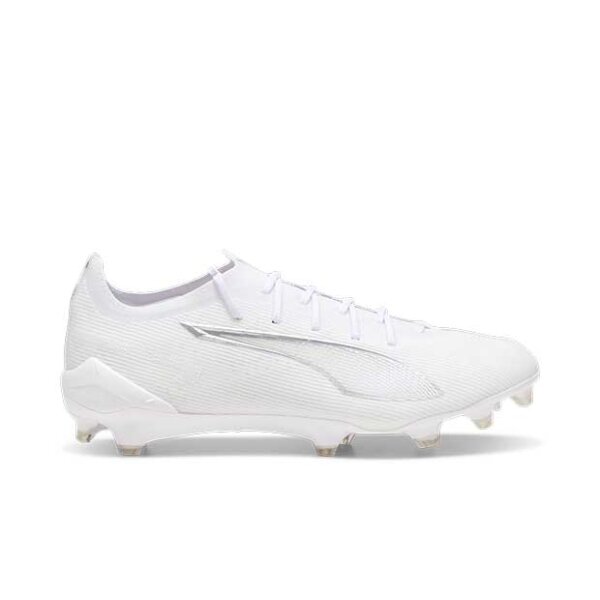 Puma Ultra 5 Ultimate FG/AG Fußballschuh weiß/silber 43