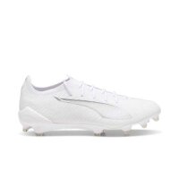 Puma Ultra 5 Ultimate FG/AG Fußballschuh weiß/silber 43