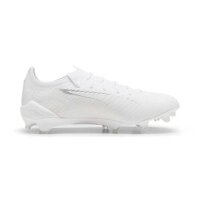 Puma Ultra 5 Ultimate FG/AG Fußballschuh weiß/silber 43