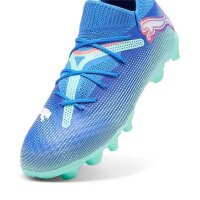 Puma Future 7 Pro FG/AG Kinderfußballschuh blau/türkis 36