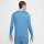 Nike Dri-FIT Strike langarm-Fußballoberteil blau/grau L