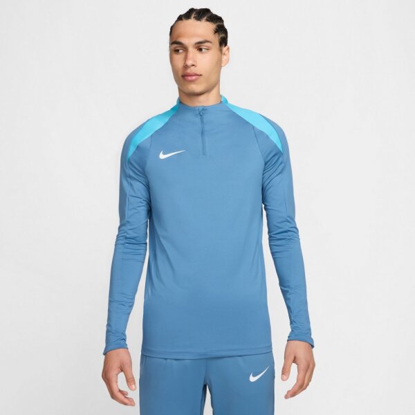 Nike Dri-FIT Strike langarm-Fußballoberteil blau/grau XL