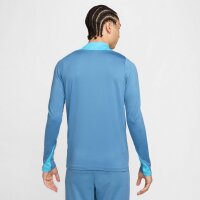 Nike Dri-FIT Strike langarm-Fußballoberteil blau/grau XL