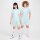 Nike Dri-FIT Academy 23 Fußballoberteil Kinder hellblau/weiß 137-147