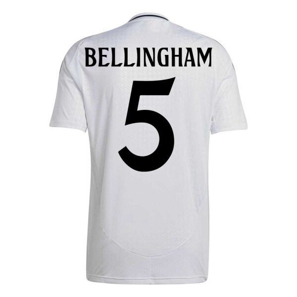 adidas Real Madrid Heimtrikot 2024/25 weiß/schwarz L-Bellingham 5