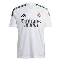 adidas Real Madrid Heimtrikot 2024/25 weiß/schwarz M-ohne Druck