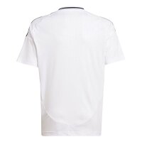 adidas Real Madrid Heimtrikot Kinder 2024/25 weiß/schwarz 128-ohne Druck