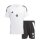 adidas Tiro Trainingsset 2-teilig kurzarm weiß/schwarz S