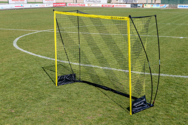 Powershot Quickfire Fußballtor gelb/schwarz 3 x 2 m