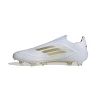 adidas F50 Elite Laceless FG Fußballschuh weiß/gold