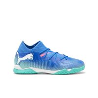 Puma Future 7 Match IT Kinderhallenschuhe blau/türkis 35,5
