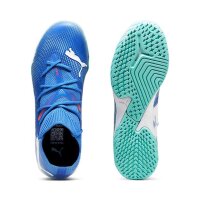 Puma Future 7 Match IT Kinderhallenschuhe blau/türkis 35,5