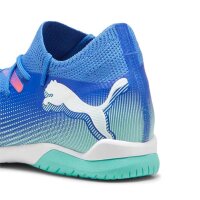 Puma Future 7 Match IT Kinderhallenschuhe blau/türkis 38
