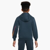 Nike Kylian Mbappe Club Fleece Hoodie Kinder dunkelblau 128-137