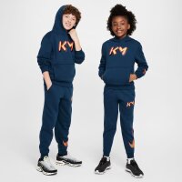 Nike Kylian Mbappe Club Fleece Hoodie Kinder dunkelblau 158-170