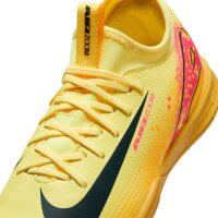 Nike Mercurial Air Zoom Vapor 16 Academy Mbappe IC Kinderhallenschuh orange/pink 32