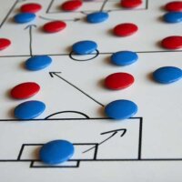 Powershot Fußball Taktikmappe schwarz