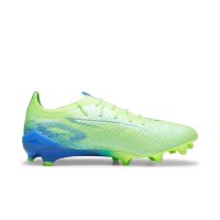Puma Ultra 5 Ultimate FG/AG Fußballschuh neongrün/blau 44