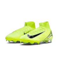 Nike Mercurial Air Zoom Superfly 10 Elite FG Fußballschuh neongelb/schwarz 44,5