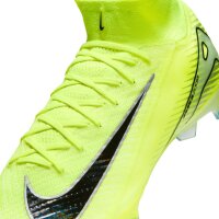 Nike Mercurial Air Zoom Superfly 10 Elite FG Fußballschuh neongelb/schwarz 45