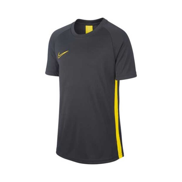 Nike Dri-Fit Academy Fussballoberteil Kinder grau/gelb