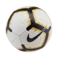 Nike Strike Fussball weiß/schwarz/gold