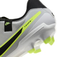 Nike Tiempo Legend 10 Academy FG Fußballschuh silber/neongelb 44