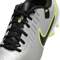 Nike Tiempo Legend 10 Academy FG Fußballschuh silber/neongelb 44,5