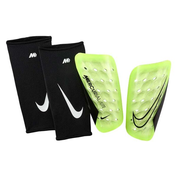 Nike Mercurial Lite Schienbeinschoner neongelb/schwarz XS