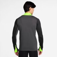 Nike Dri-FIT Strike langarm-Fußballoberteil grau/neongelb XL