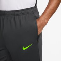 Nike Dri-FIT Strike Trainingshose grau/neongelb XL
