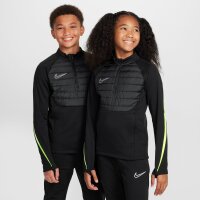 Nike Academy Therma-Fit Fußballoberteil Kinder schwarz/neongelb 137-147