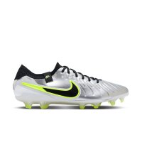 Nike Tiempo Legend 10 Elite FG Fußballschuh silber/neongelb 40,5