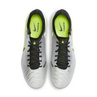 Nike Tiempo Legend 10 Elite FG Fußballschuh silber/neongelb 45,5