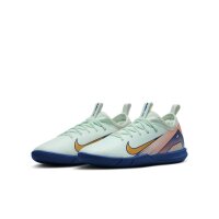 Nike Mercurial Air Zoom Vapor 16 Academy Dream Speed IC Kinderhallenschuh grün/blau