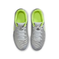 Nike Tiempo Legend 10 Academy IC Kinderhallenschuh silber/neongelb 36,5