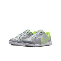 Nike Tiempo Legend 10 Academy IC Kinderhallenschuh silber/neongelb 38,5