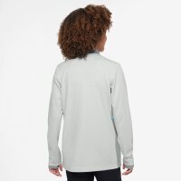 Nike Dri-FIT Academy 25 langarm-Fußballoberteil Kinder grau/türkis