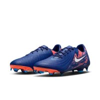 Nike Phantom GX 2 Academy Erling Haaland FG Fußballschuh blau/silber