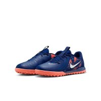 Nike Phantom GX 2 Academy Erling Haaland TF Kunstrasenschuh Kinder blau/silber 38