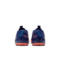 Nike Phantom GX 2 Academy Erling Haaland TF Kunstrasenschuh Kinder blau/silber 38