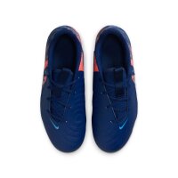 Nike Phantom GX 2 Academy Erling Haaland FG Kinderfußballschuh blau/silber